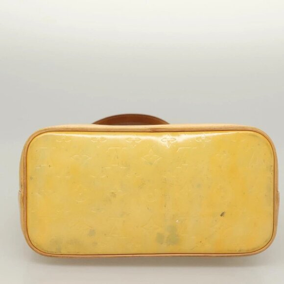 LOUIS VUITTON Monogram Vernis Houston Hand Bag Gris M91053 LV Authentic - Picture 10 of 13